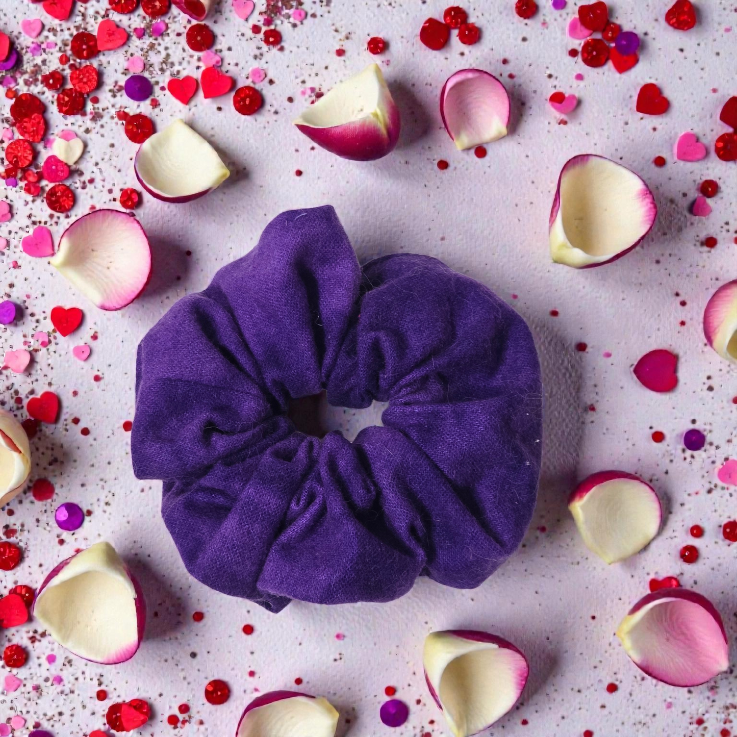Purple Scrunchie
