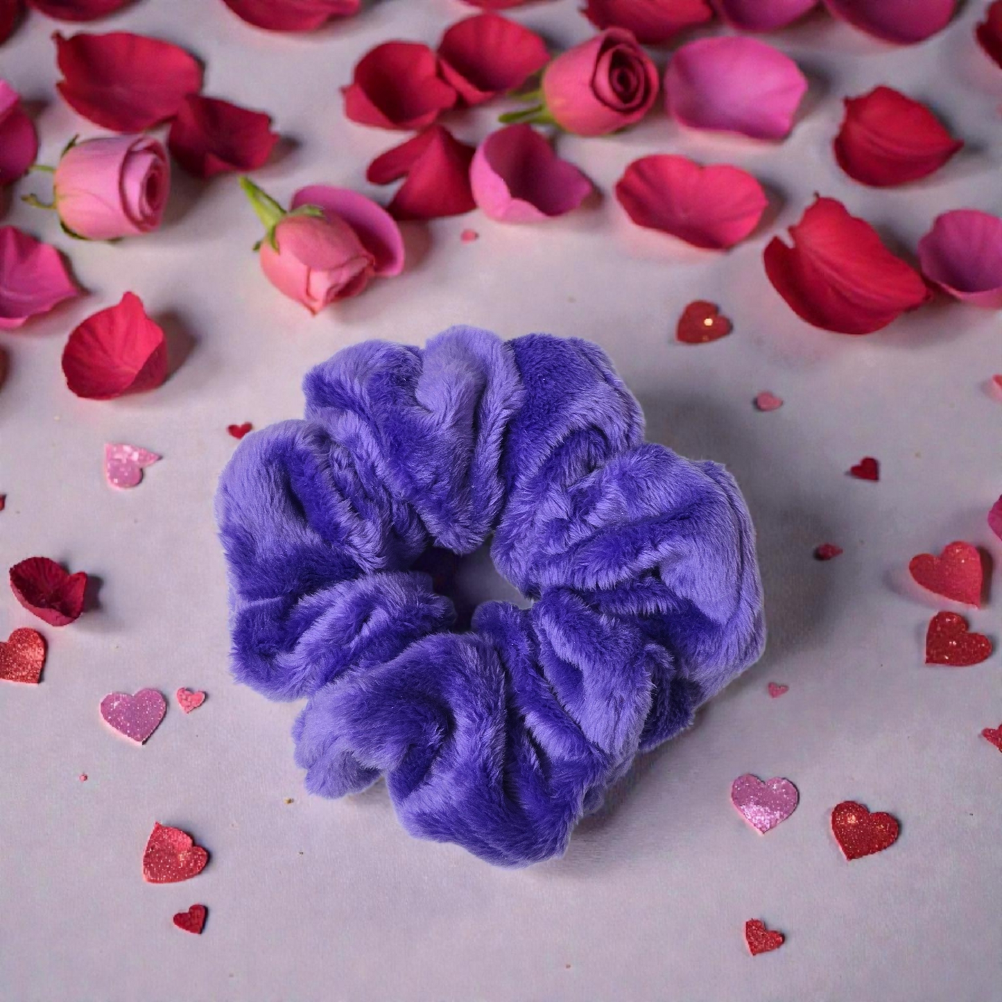 Purple Scrunchie