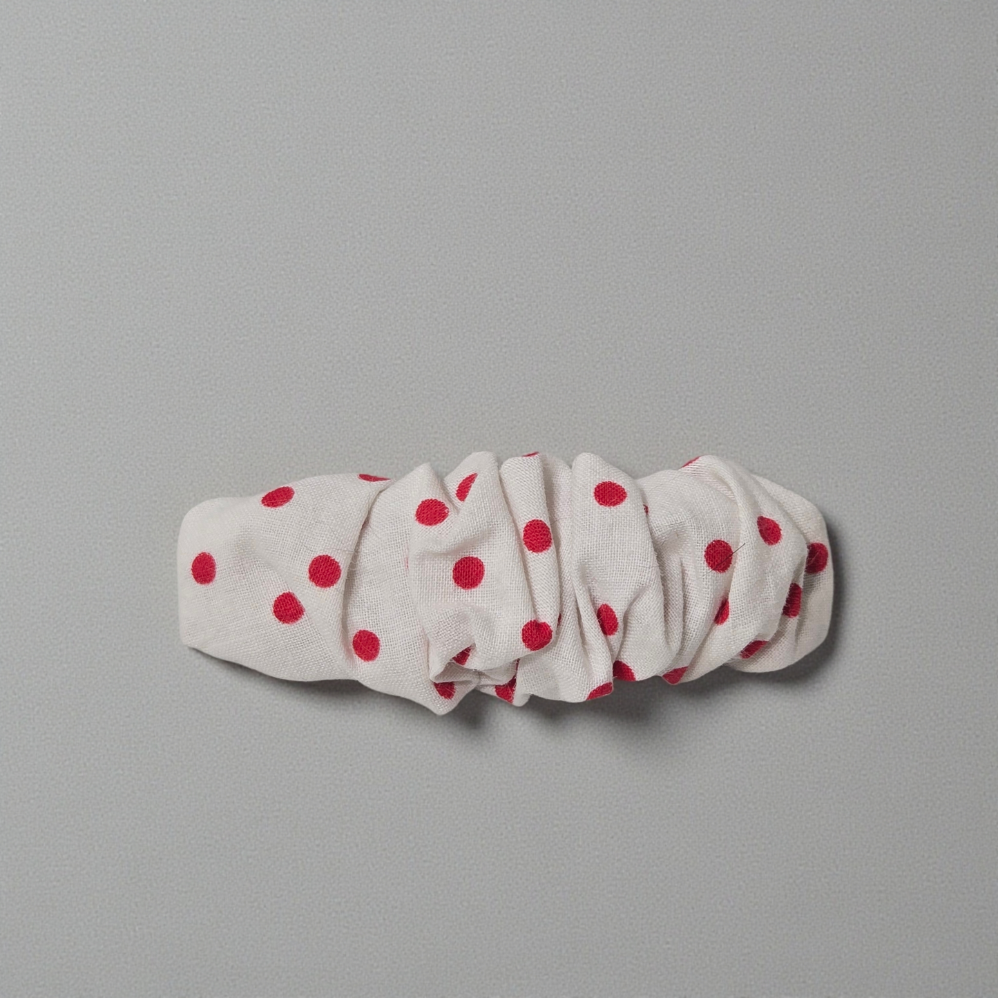 Barrettes for Women & Girls – Handmade Fabric Hair Clips | Polka Dot, Pink, Rainbow Swirl | Stylish Hair Accessories, Gifts, Party Favors