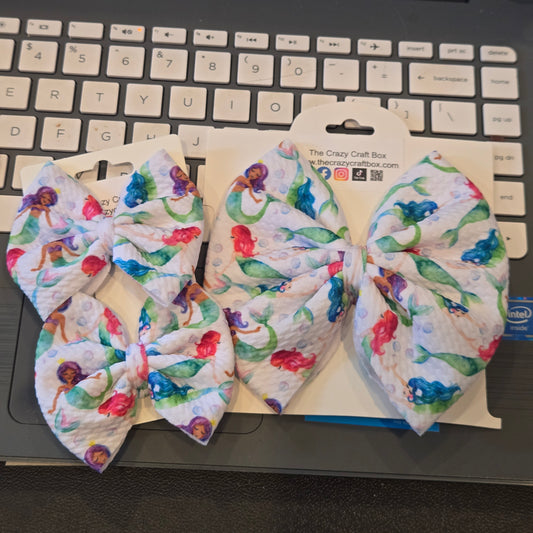 Mermaid Hair Bows