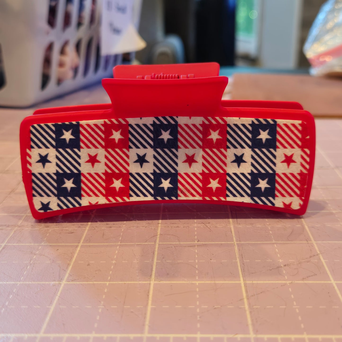 Americana Claw Clips