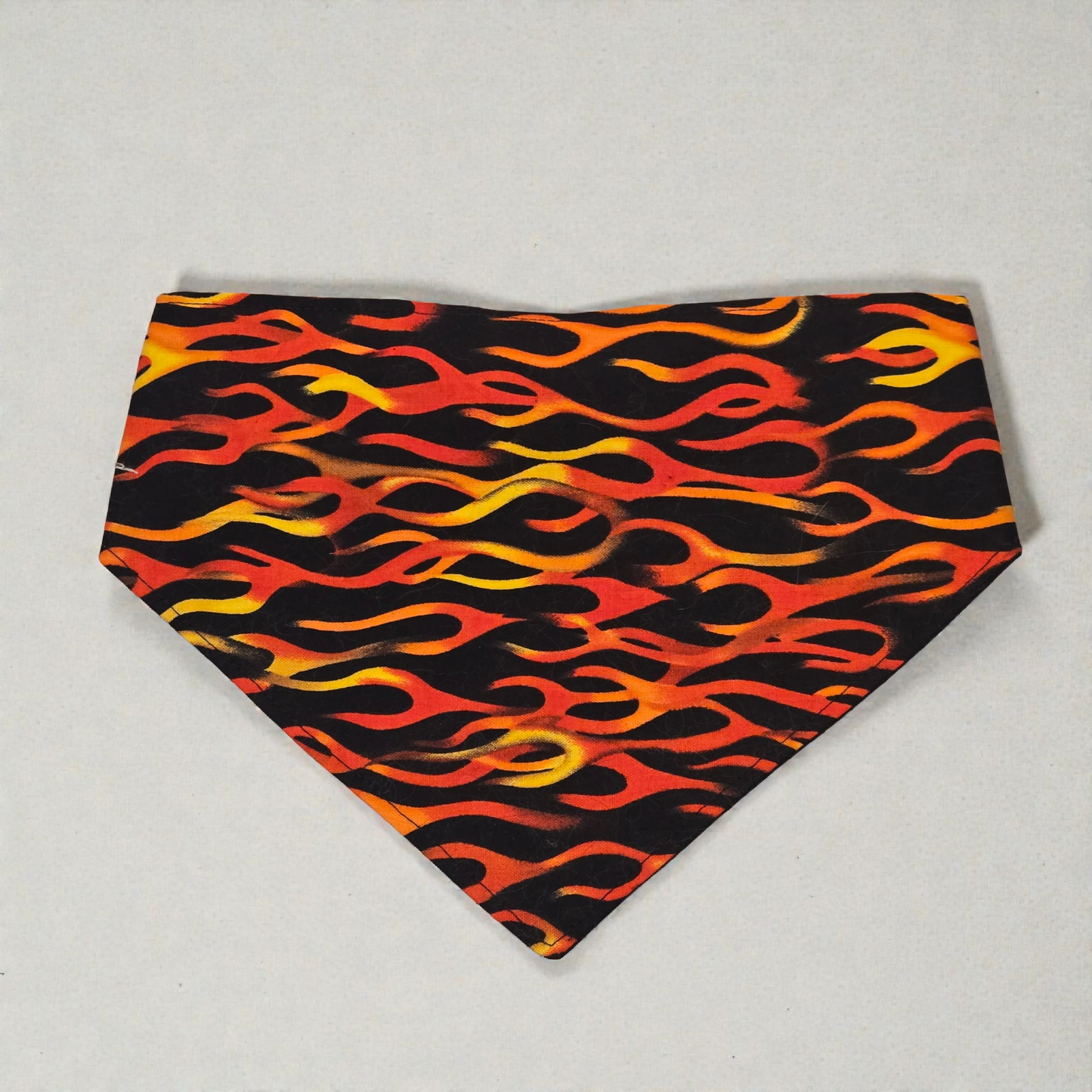 Flame Slip on/scrunchie back Bandana