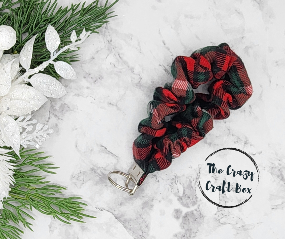 Flannel Scrunchie Wristlets