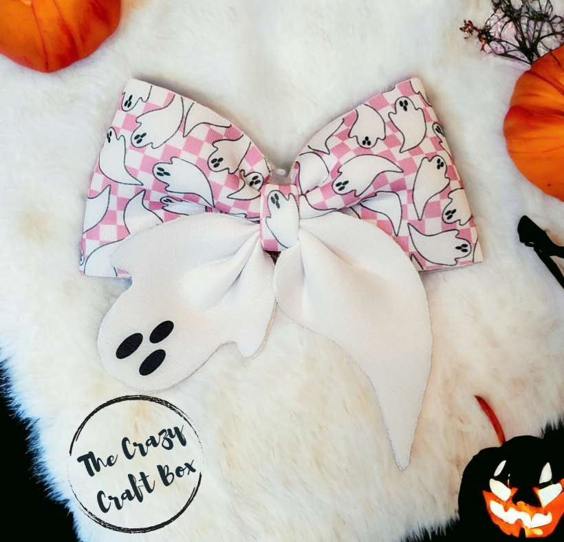 Ghost Hair Bow