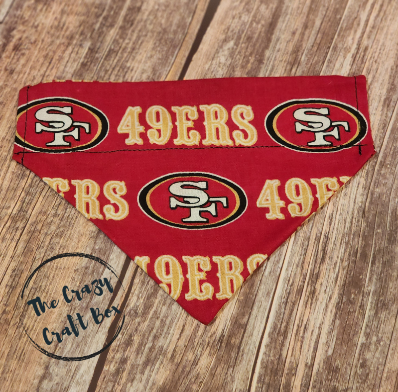 Sports Pet Bandana - Over the Collar