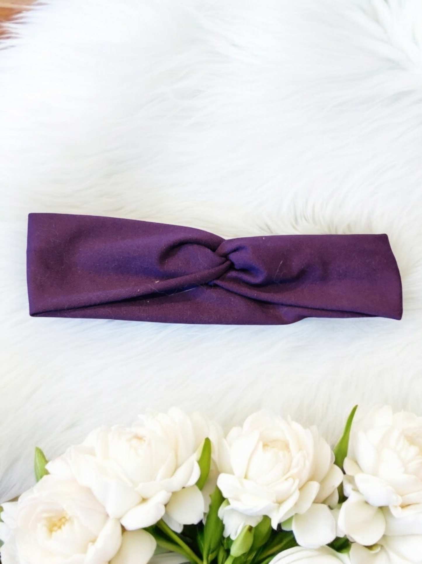 Purple Twist Headband