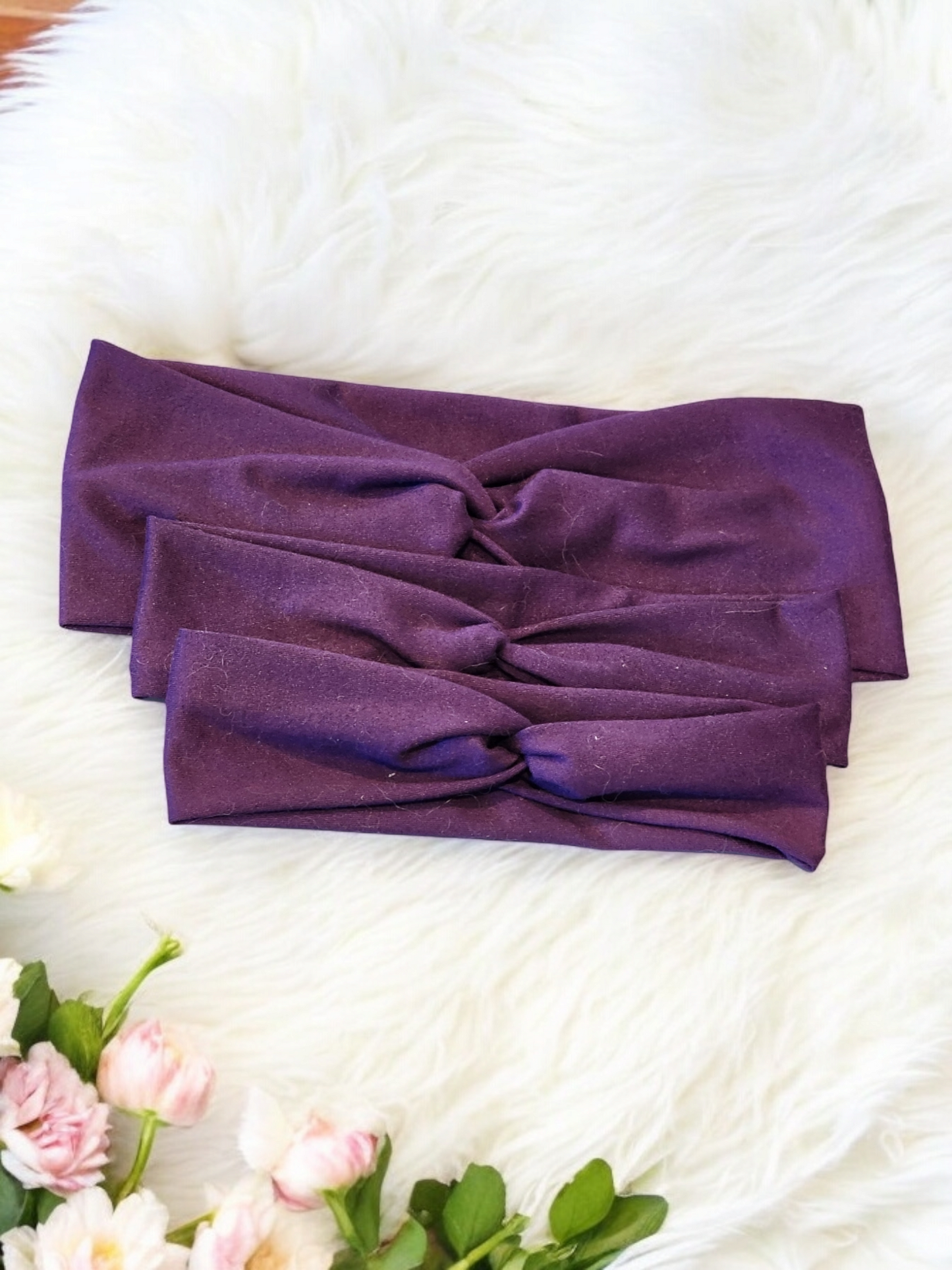 Purple Twist Headband