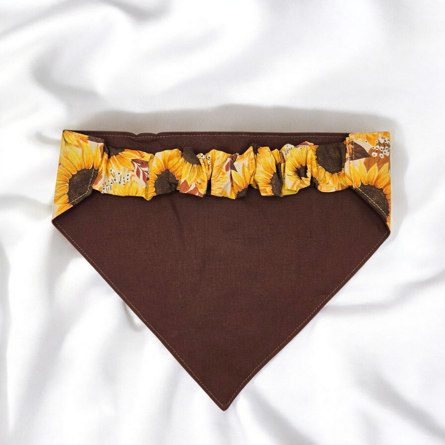 Brown Sunflower Bandanas