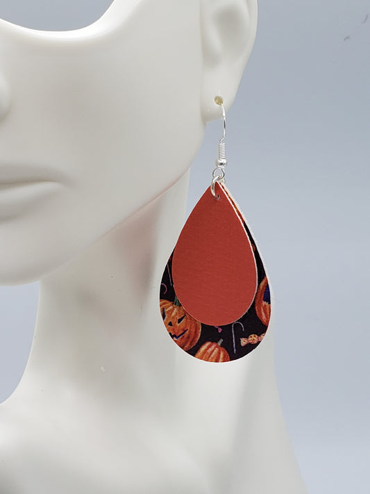 Halloween Pumpkin Earrings