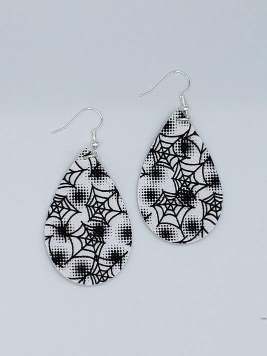 Spider Web Earrings