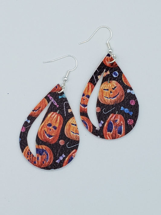 Pumpkin Halloween Earrings