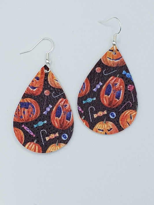 Pumpkin Earrings